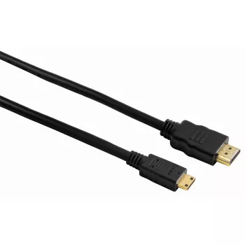 Hama HDMI 2m HDMI-Kabel HDMI Typ A (Standard) HDMI Typ C (Mini) Schwarz