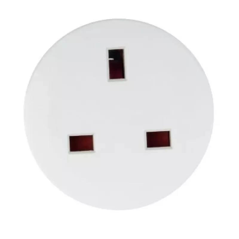 Hama 00121991 Netzadapter Typ F Typ G (UK) Weiß