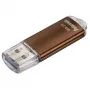 Hama Laeta, 128GB USB-Flash-Laufwerk USB Typ-A 3.2 Gen 1 (3.1 Gen 1) Braun