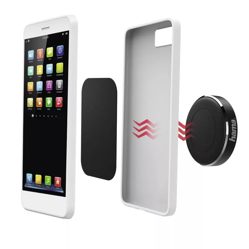 Hama 00183283 Halterung Passive Halterung Mobiltelefon/Smartphone Schwarz