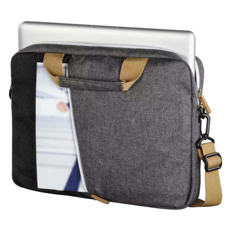 Hama Florence 35,8 cm (14,1 Zoll) Messenger-Tasche Schwarz, Grau
