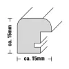 Hama Breeze Einzelbilderrahmen Braun