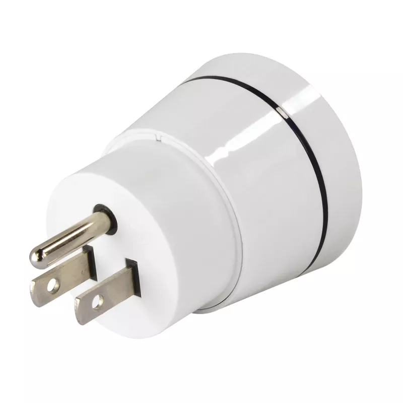 Hama 00223432 Reisestecker Typ B Typ C (Eurostecker)+Typ F Weiß
