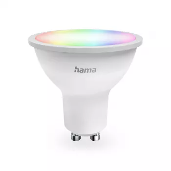 Hama 00176642 LED-Lampe Tageslicht, Warmweiß 4,9 W GU10 F
