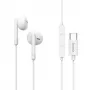 Hama Classy Headset kabelgebunden In-Ear Anrufe/Musik USB Typ-C Weiß