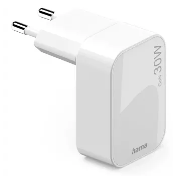 Hama 00201954 Ladegerät für Mobilgeräte Smartphone, Tablet Weiß AC Schnellladung Indoor