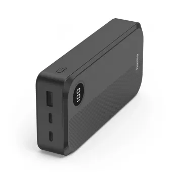 Hama 00201755 Powerbank Lithium-Polymer (LiPo) 20000 mAh Schwarz