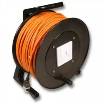 Techly 50m Cat6A S/FTP RJ-45 Netzwerkkabel Orange S/FTP (S-STP)