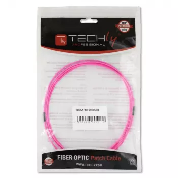 Techly SC/LC Multimode 50/125 OM4 15m Glasfaserkabel ILWL D5-SCLC-150/OM4
