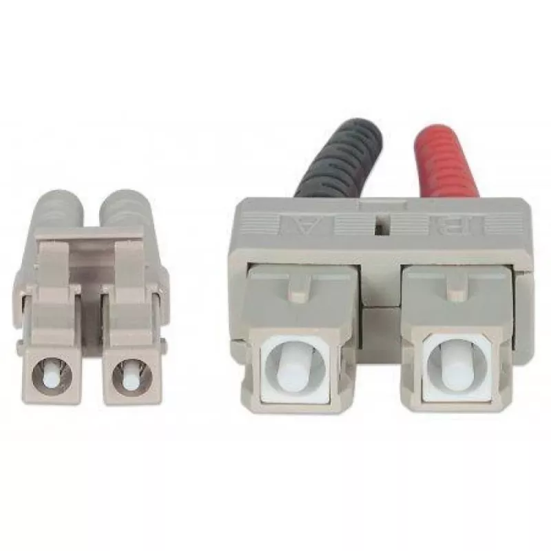 Techly SC/LC Multimode 50/125 OM4 20m Glasfaserkabel, 20 m, OM4, SC, LC