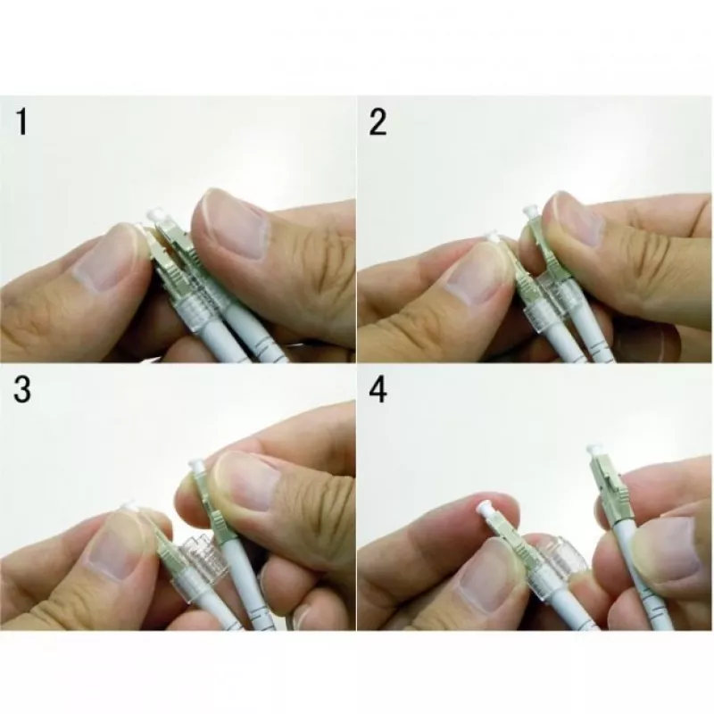 EFB Elektronik ECOFIBER LC Duplex Clip - Duplex Clip für Glasfaserverbindung