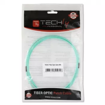 Techly ST/LC Multimode 50/125 OM3 1m Glasfaserkabel ILWL D5-STLC-010/OM3