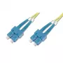 Techly SC/SC Monomode 9/125 OS2 5m Glasfaserkabel, 5 m, OS2, SC, SC