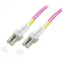 Techly LC/LC Multimode 50/125 OM4 20m Glasfaserkabel ILWL D5-LCLC-200/OM4