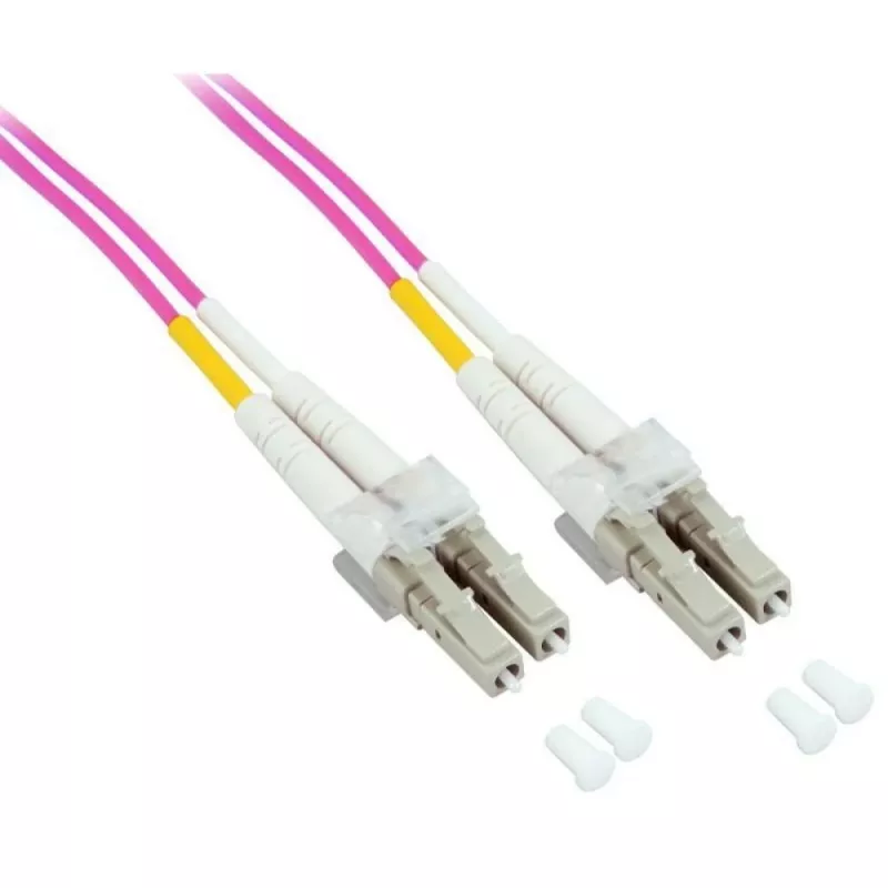 Techly LC/LC Multimode 50/125 OM4 20m Glasfaserkabel ILWL D5-LCLC-200/OM4
