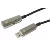 Techly ICOC U3AMF-HY-020 USB-Kabel USB 3.2 Gen 1 (3.1 Gen 1) 20 m USB A Schwarz
