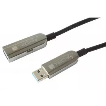 Techly ICOC U3AMF-HY-020 USB-Kabel USB 3.2 Gen 1 (3.1 Gen 1) 20 m USB A Schwarz