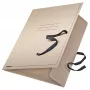 Esselte 3-Klappmappe Hercules A1, Konventionelle Aktenmappe, Karton, Grau, 2 cm, 620 mm, 870 mm