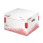 Esselte Archivbox Speedbox FSC® Large, Rot, Weiß, 520 g, 364 x 433 x 263 mm