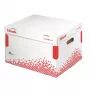 Esselte Archivierungscontainer Speedbox FSC® LAF, Rot, Weiß, 500 g, 334 x 392 x 301 mm