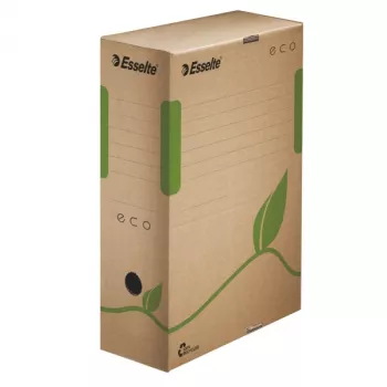 Esselte Archivbox Eco FSC® 100 mm, Braun, Grün, A4, 140 g, 100 x 327 x 233 mm