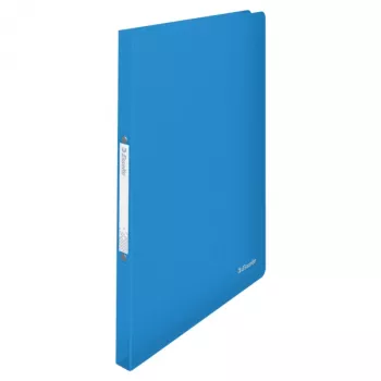 Esselte Ringbuch PP Vivida 2RR/16 mm, A4, Kunststoff, Blau, 100 Blatt, 1,6 cm, 25 mm