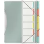 Esselte Colour'Breeze Trennbuch mit 6 Tabs, Mehrfarbig, Polypropylen (PP), 266 mm, 20 mm, 240 g, 1 Stk.