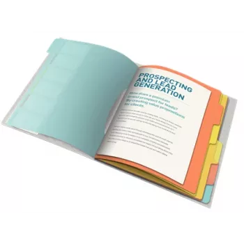Esselte Colour'Breeze Trennbuch mit 6 Tabs, Mehrfarbig, Polypropylen (PP), 266 mm, 20 mm, 240 g, 1 Stk.
