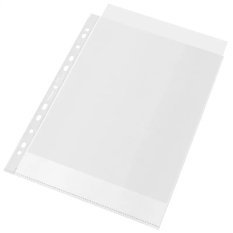 Esselte Recycle Pocket A4, 210 x 297 mm (A4), Transparent, Polypropylen (PP), Matt, Oben, 0.07 mm