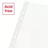 Esselte Recycle Pocket A5, 150 x 210 mm (A5), Transparent, Polypropylen (PP), Quer-/Hochformat, oben, 0,07 mm