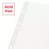 Esselte Recycle Pocket A4, 210 x 297 mm (A4), Transparent, Polypropylen (PP), Hochformat, Oben, 0,07 mm