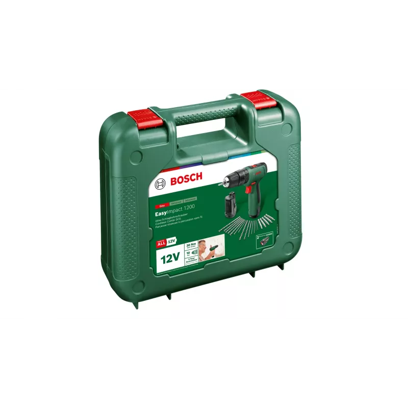 Bosch EasyImpact 1200 1500 U/min Schnellspannbohrfutter 1,1 kg Schwarz, Grün