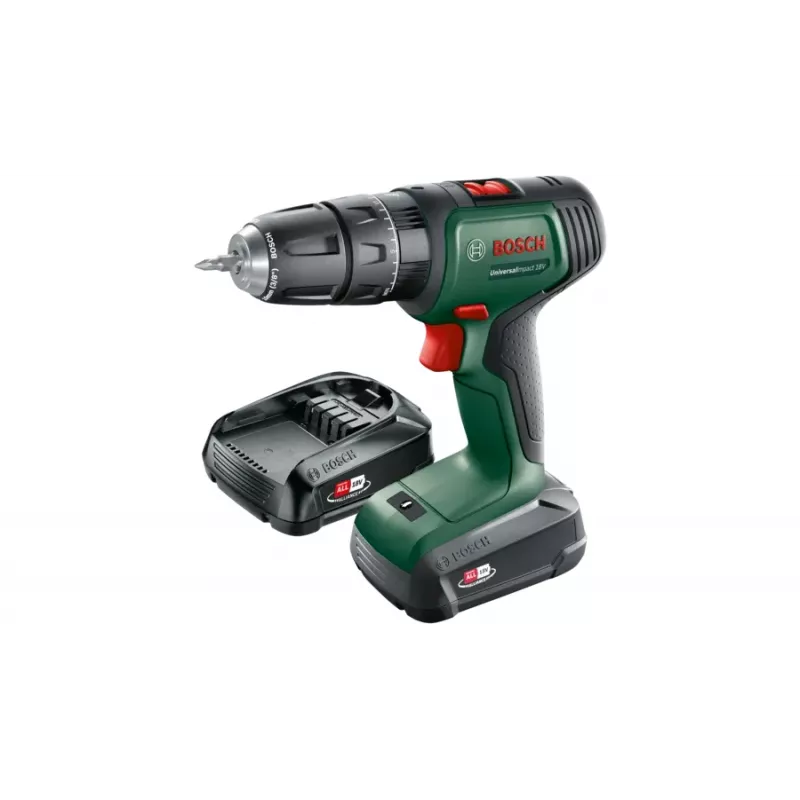 Bosch UniversalImpact 18V 1450 U/min Schlüssellos 1,3 kg Grün