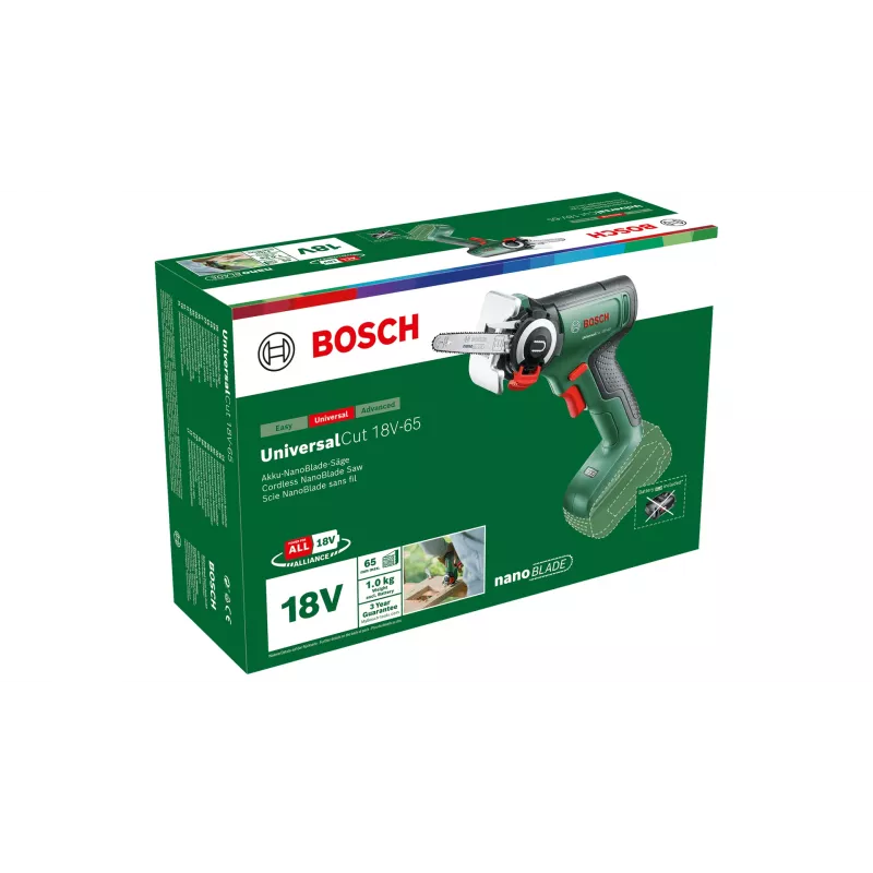 Bosch UniversalCut 18V-65 Stichsäge 8000 Hübe/min 1 kg