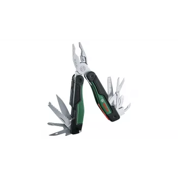 Bosch 1 600 A02 Z98 Multitool-Zange Taschenformat 16 Werkzeuge Schwarz, Grün