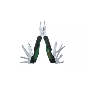 Bosch 1 600 A02 Z98 Multitool-Zange Taschenformat 16 Werkzeuge Schwarz, Grün