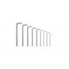 Bosch 1 600 A02 Z9C, L-Torx-Schlüsselsatz, TX10, TX15, TX20, TX25, TX27, TX30, TX40, TX8, TX9, Grün, Silber, Stahl, Kunststoff, 69 mm