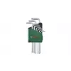 Bosch 1 600 A02 Z9C, L-Torx-Schlüsselsatz, TX10, TX15, TX20, TX25, TX27, TX30, TX40, TX8, TX9, Grün, Silber, Stahl, Kunststoff, 69 mm