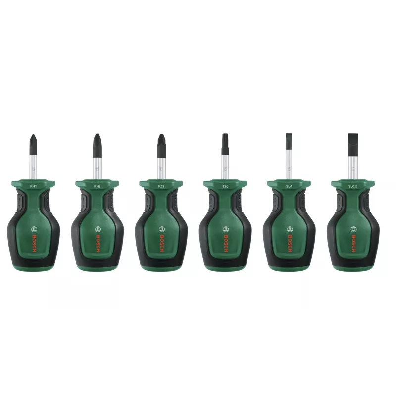 Bosch 1 600 A03 2UJ Set Gerader Schraubendreher