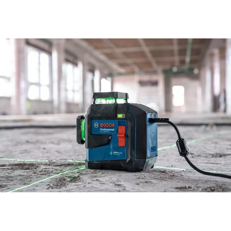 Bosch GLL 80-33 G Linienlaser 30 m 500-540 nm (< 10mW)