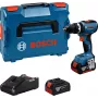 Bosch GSR 18V-65 Professional 2100 U/min Bohrschlüssel 1,06 kg Schwarz, Blau