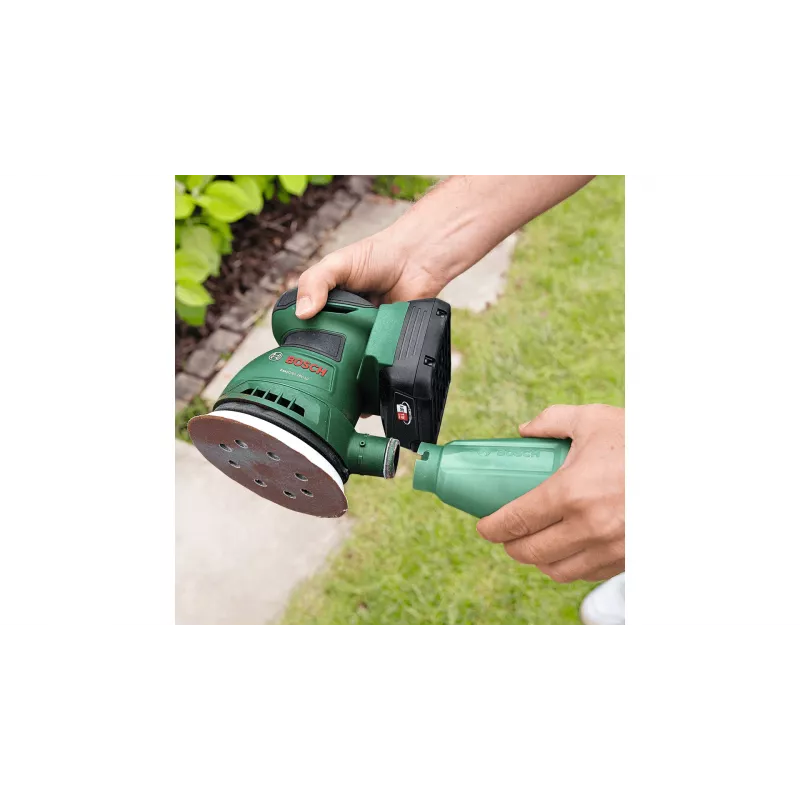 Bosch EasyOrbit 18V-10 Exzenterschleifer 23000 OPM Schwarz, Grün