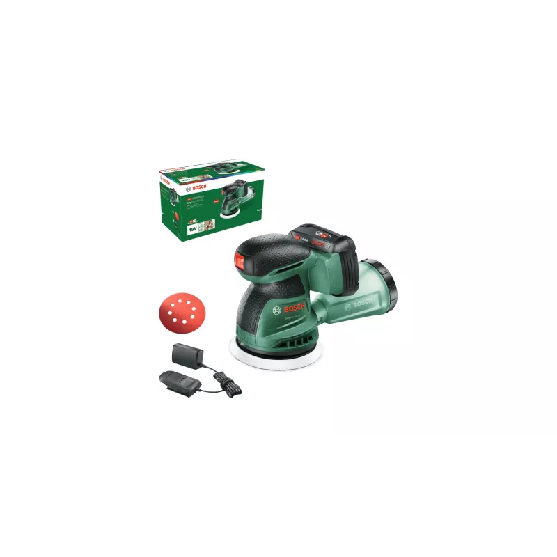 Bosch EasyOrbit 18V-10 Exzenterschleifer 23000 OPM Schwarz, Grün