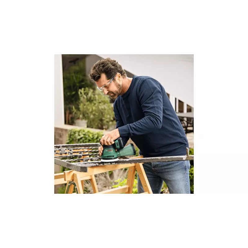 Bosch UniversalOrbit 18V-20 Exzenterschleifer 23000 OPM Schwarz, Grün