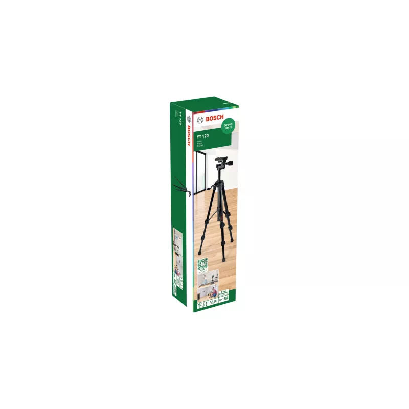 Bosch TT 120 Stativ Universal 3 Bein(e) Schwarz