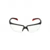 3M S2001SGAF-RED Sicherheitsbrille Schutzbrille Kunststoff Grau, Rot
