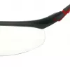 3M S2001SGAF-RED Sicherheitsbrille Schutzbrille Kunststoff Grau, Rot