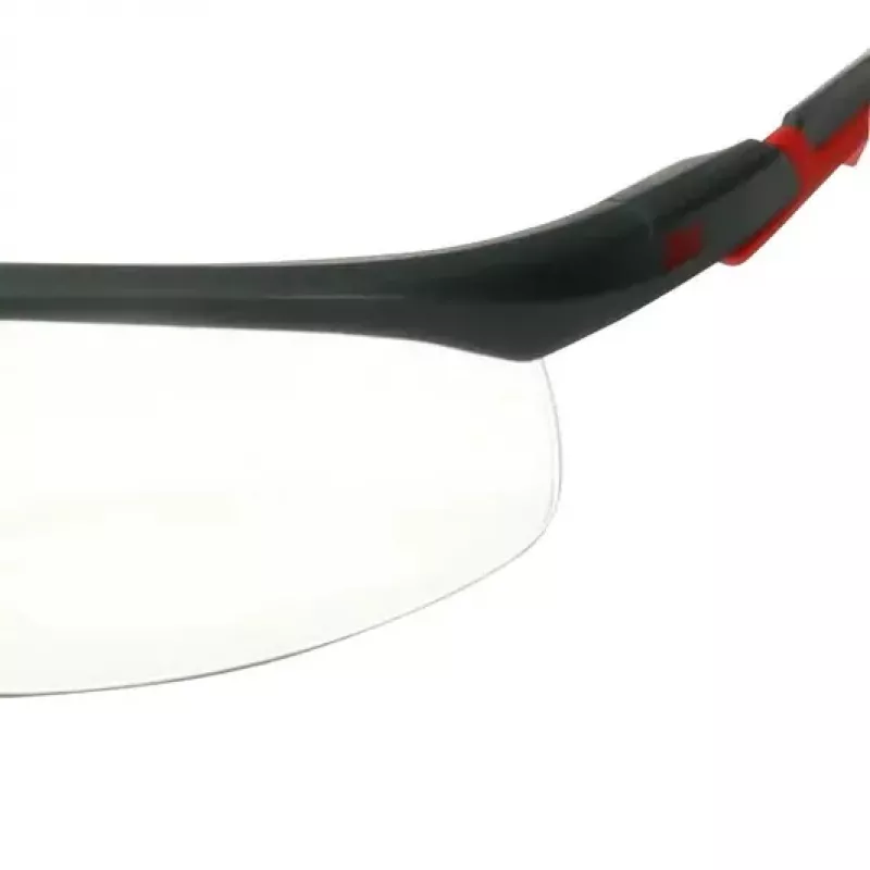 3M S2001SGAF-RED Sicherheitsbrille Schutzbrille Kunststoff Grau, Rot