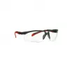 3M S2001SGAF-RED Sicherheitsbrille Schutzbrille Kunststoff Grau, Rot