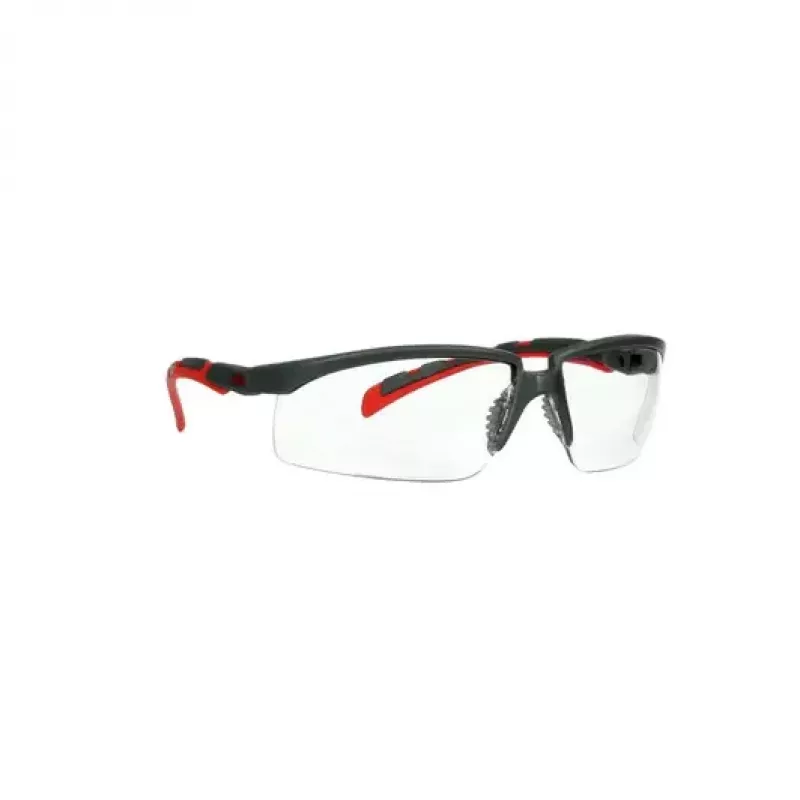 3M S2001SGAF-RED Sicherheitsbrille Schutzbrille Kunststoff Grau, Rot